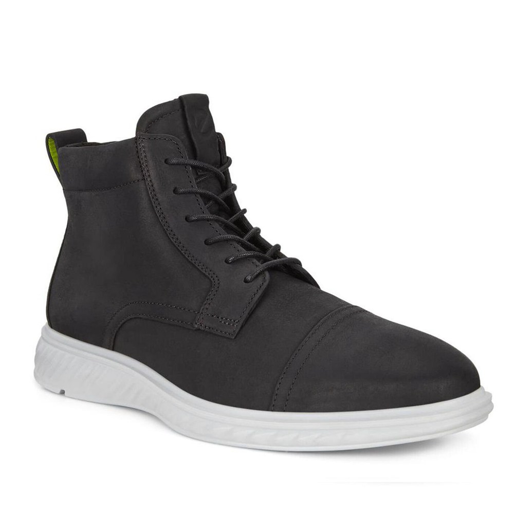 Botas Hombre - ECCO St.1 Hybrid Lite Toe Cap - Negros - MTF316285